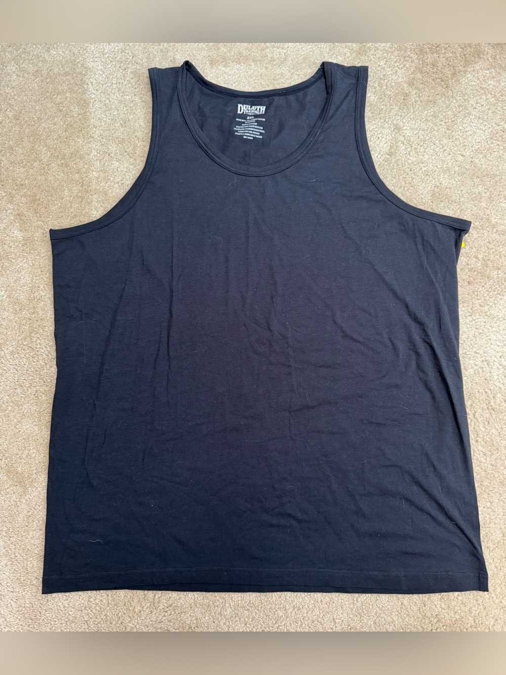 Duluth Trading Co Sz XXL Black Men's Tank